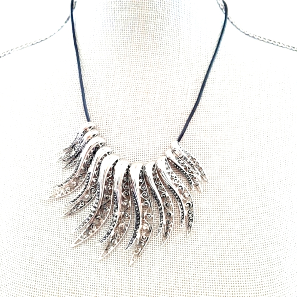 Silver Choker Necklace